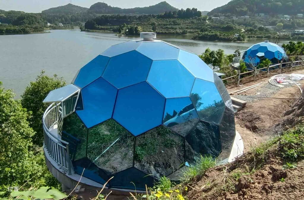 Cupola geodetica in vetro conviene? Cupole Geodetiche